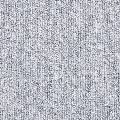 Stair Mats 10 pcs 56x17x3 cm Light Grey Half Round