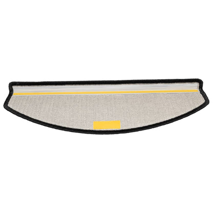 Stair Mats 10 pcs 65x24x4 cm Anthracite Half Round Large