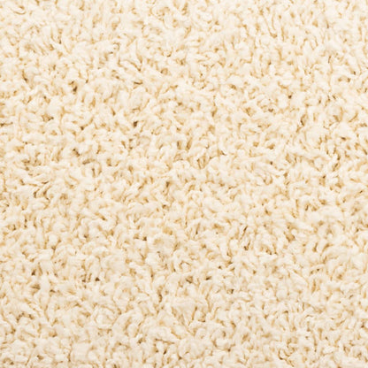 Stair Mats 10 pcs 65x21x4 cm Cream Half Round Large