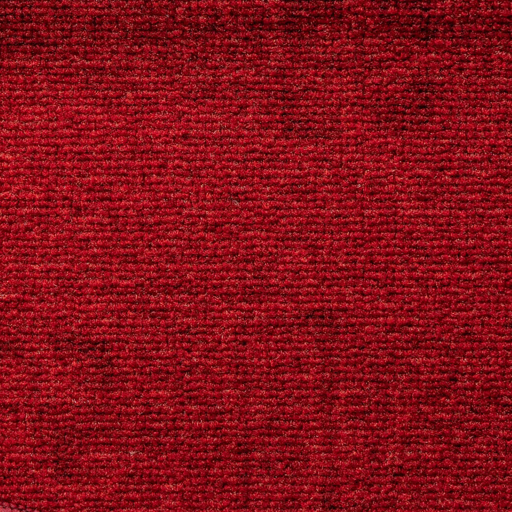Stair Mat | Set of 5 | Red | 100% Polyamide | 65 x 21 x 4 cm | Non-slip