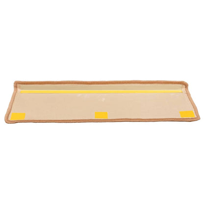 Stair Mats Self-adhesive 5 pcs 65x21x4 cm Beige