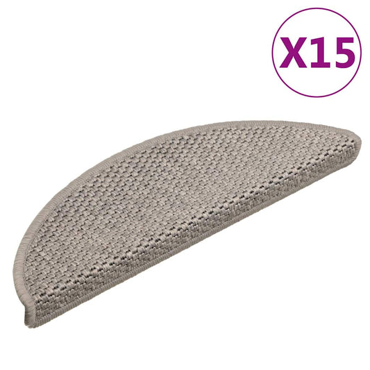 Stair Mat |  Set of 15 | Silver