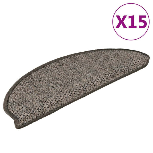 Stair Mat | Set of 15 | Brown beige