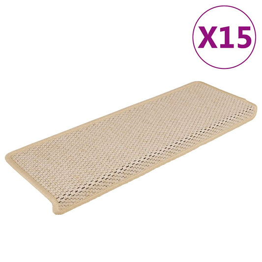 Stair Mat | Set of 15 | Cream