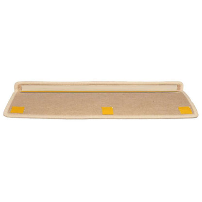 Stair Mats 15 pcs 65x21x4 cm Light Beige Rectangular Edge