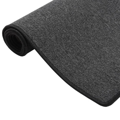 Carpet Runner Anthracite 80x400 cm