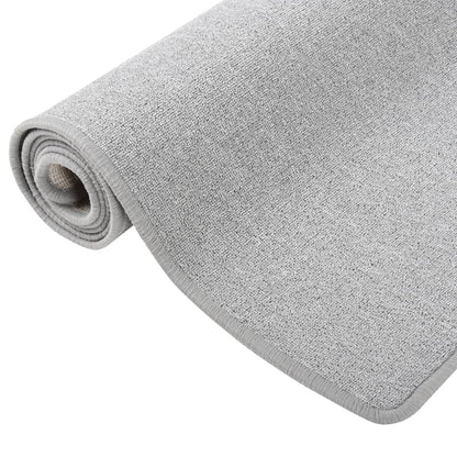 Carpet Runner Light Grey 80x200 cm
