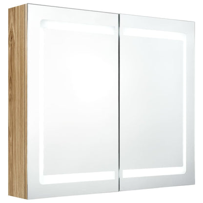 Bathroom Cabinet | Oak | MDF with melamine finish, glass | Medium