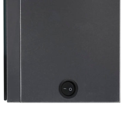 Bathroom Cabinet | Grey | MDF in melamine finish, glass mirror | Medium