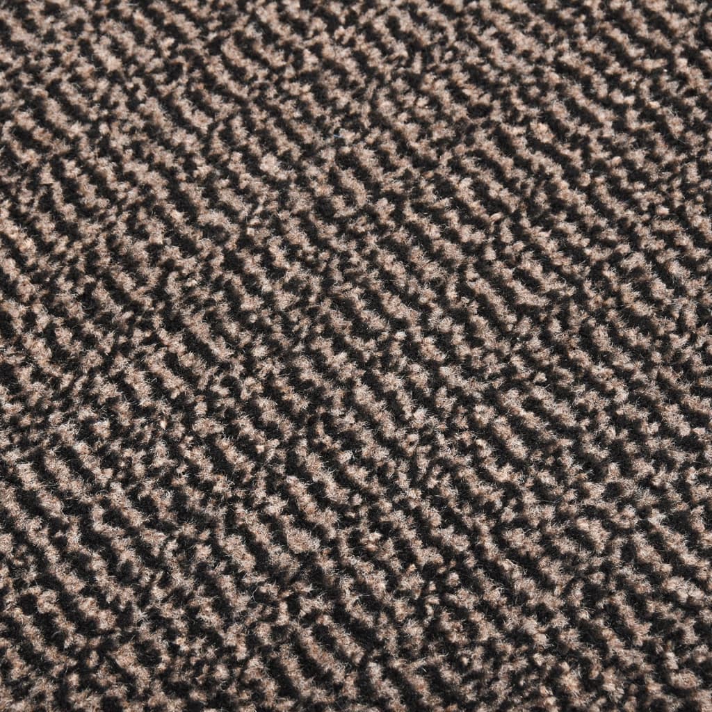Doormat Tufted 40x60 cm Dark Brown
