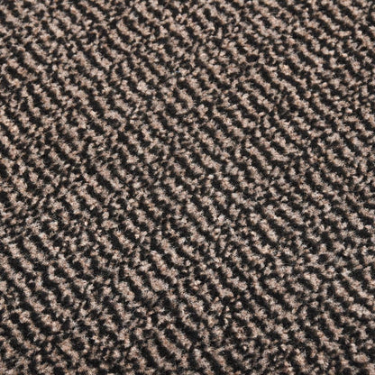 Doormat Tufted 40x60 cm Dark Brown