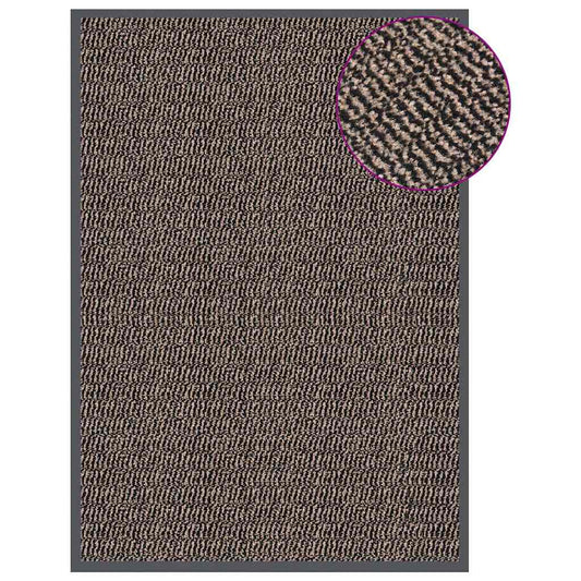 Doormat Tufted 60x90 cm Dark Brown
