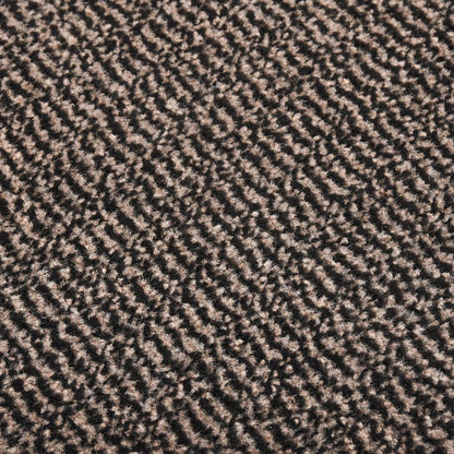 Doormat | Dark Brown | Polypropylene, Rubber | 60 x 90 cm | Non-slip