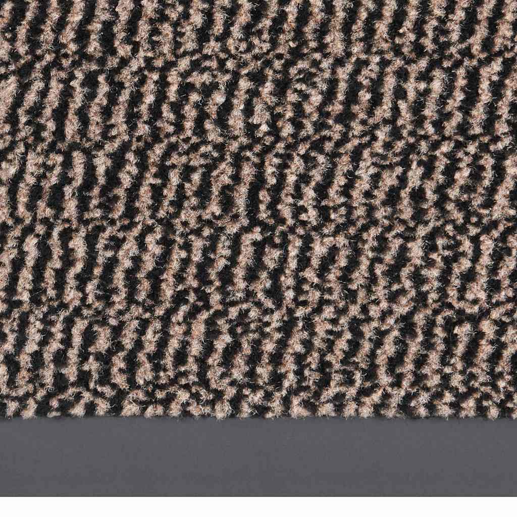 Doormat | Dark Brown | Polypropylene, Rubber | 60 x 150 cm | Doormat