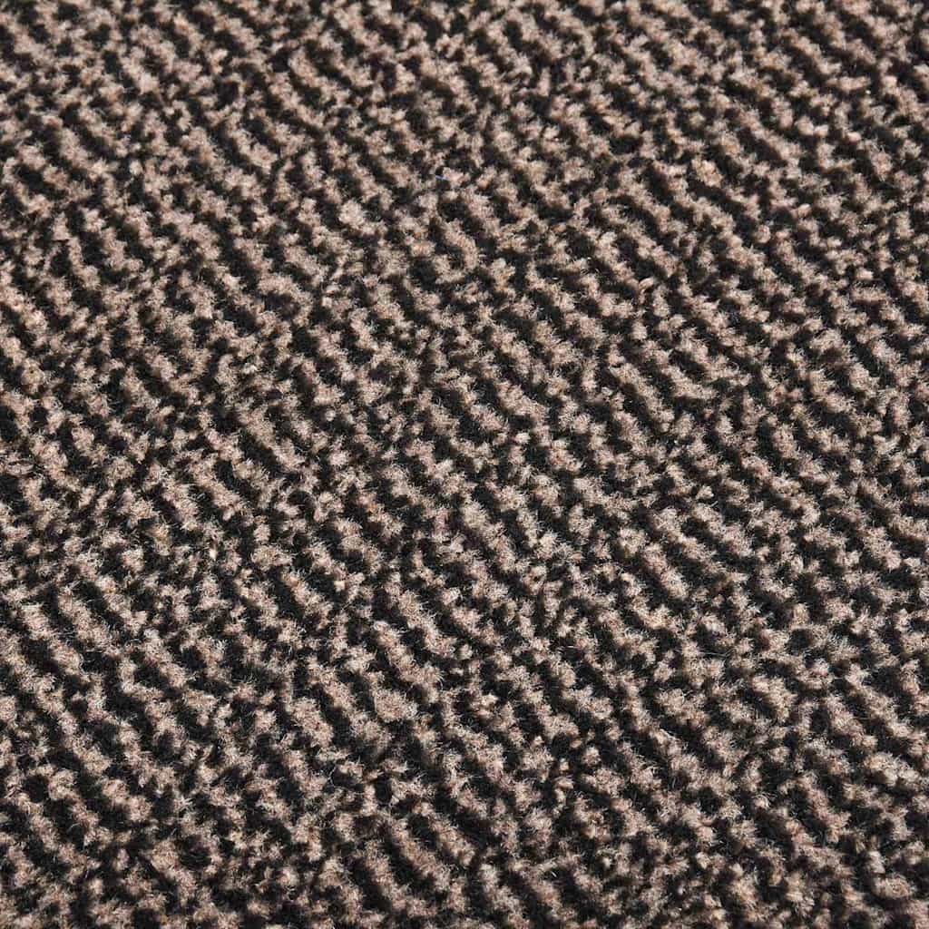 Doormat | Dark Brown | Polypropylene, Rubber | 60 x 150 cm | Doormat