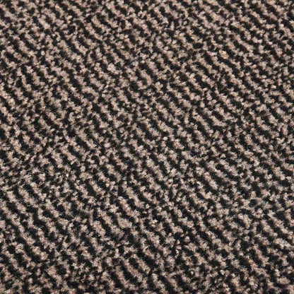 Doormat | Dark Brown | Polypropylene, Rubber | 60 x 150 cm | Doormat
