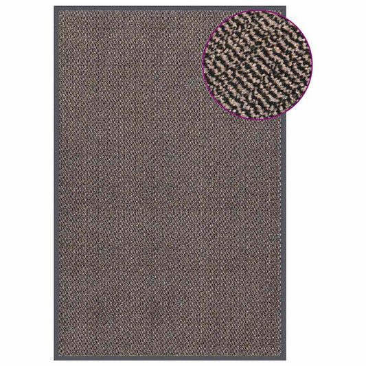 Doormat Tufted 120x180 cm Dark Brown