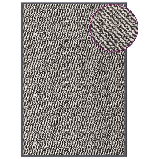 Doormat | Light Brown | Polypropylene Tuft, Rubber | 60 x 90 cm
