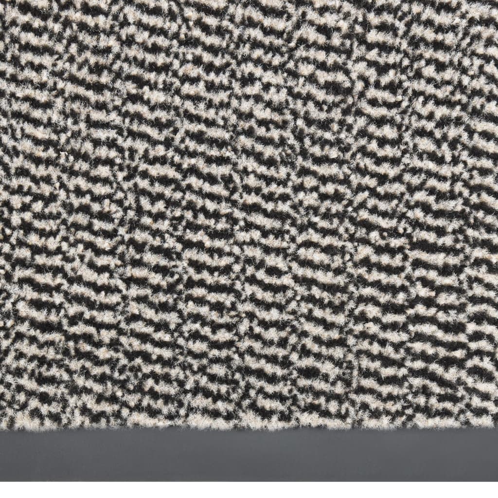 Doormat Tufted 80x120 cm Light Brown