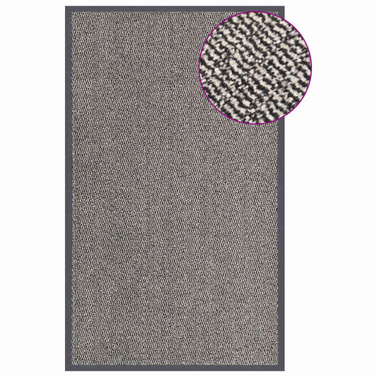 Door Mat | Light Brown | Polypropylene, Rubber | 90x150 cm | Non-slip