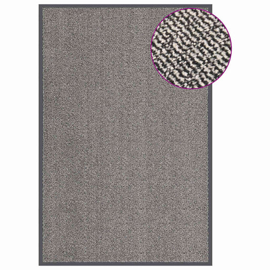 Doormat | Light Brown | 100% PP tuft, rubber | 120 x 180 cm | Non-slip