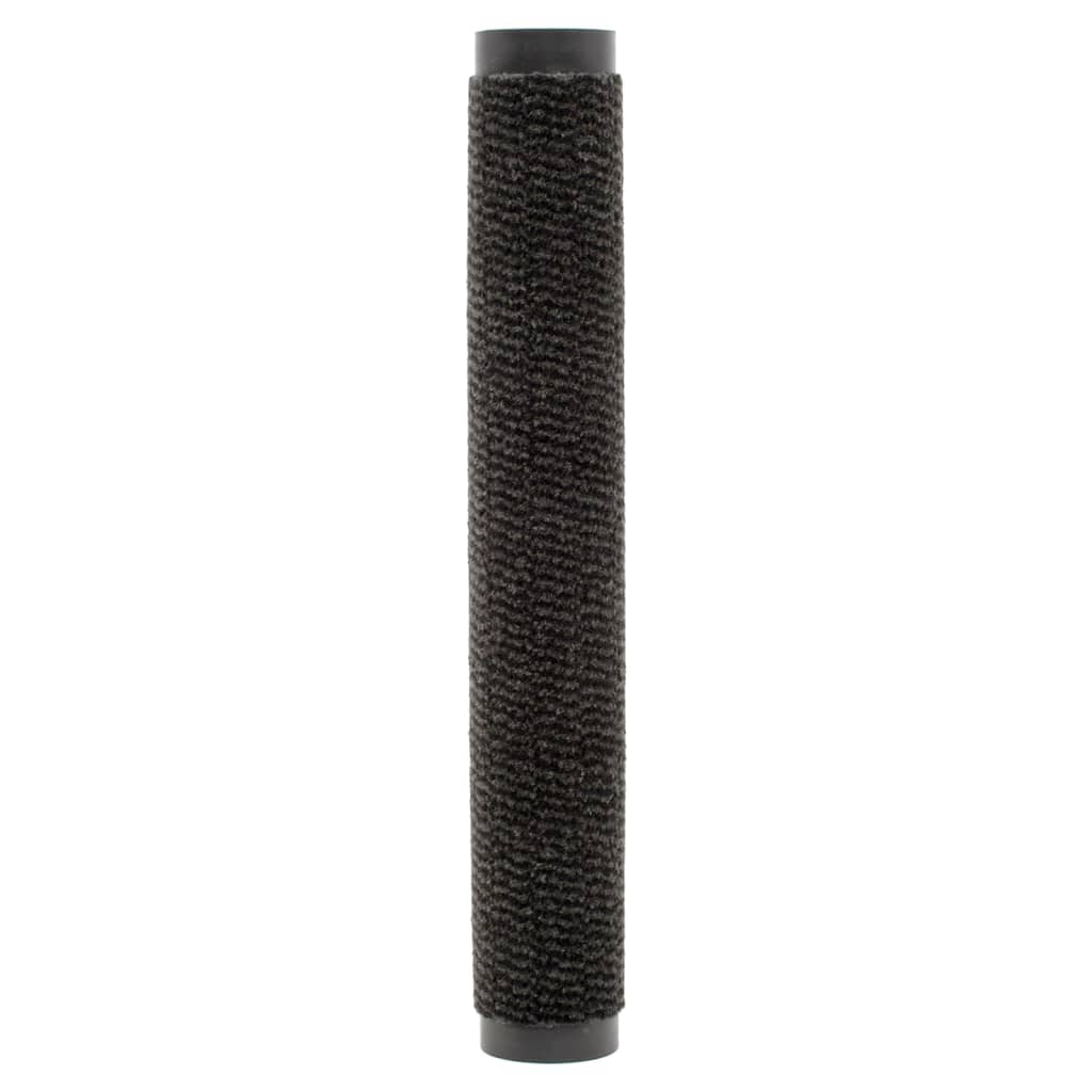 Doormat Tufted 60x180 cm Black
