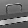 Double Wheelie Bin Shed 138x77.5x112.5 cm Stainless Steel