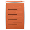Triple Wheelie Bin Shed 207x77.5x112.5 cm Stainless Steel