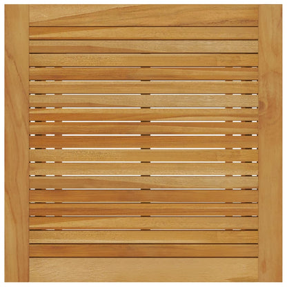 Dining Set | Grey | Solid acacia wood, PE rattan, Powder-coated steel