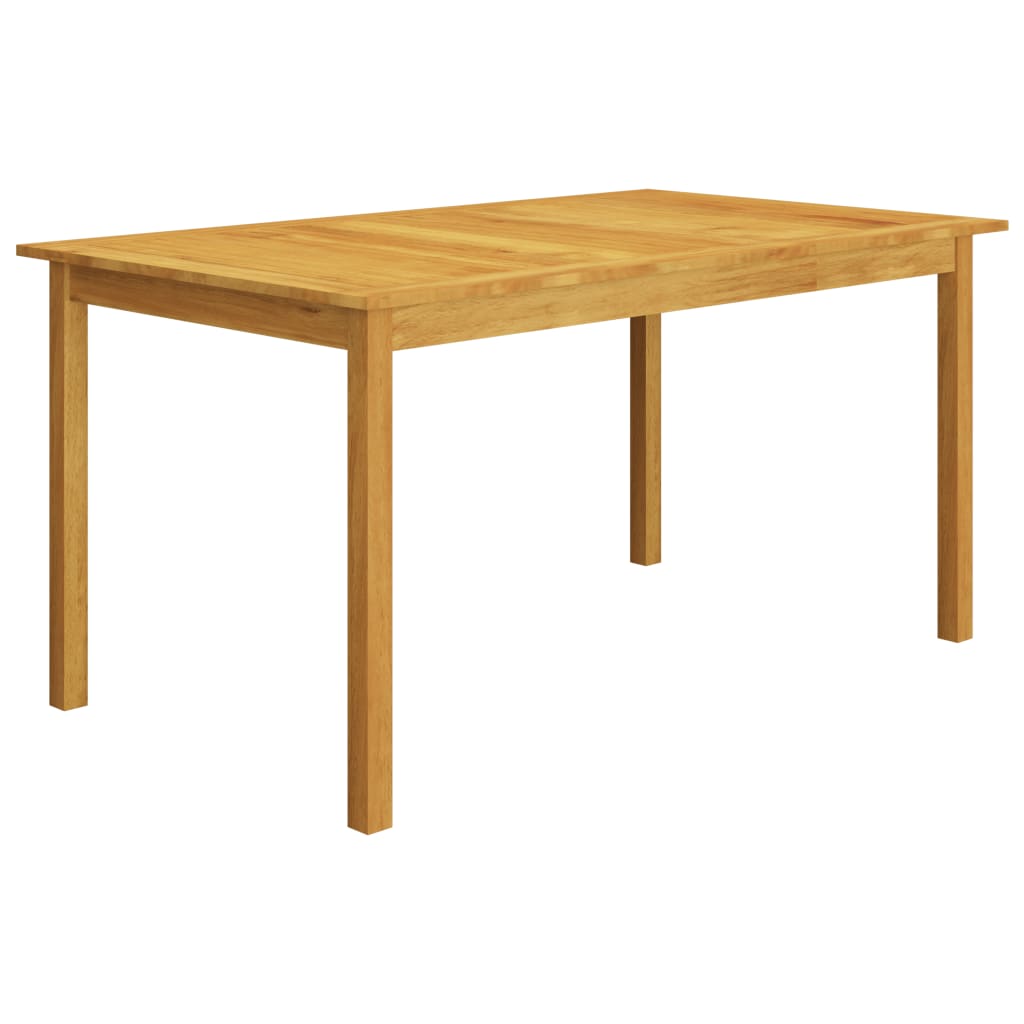 Dining Set | Black | Solid Acacia Wood | Medium | Stackable