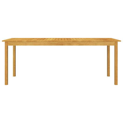 Dining Set | Black, Natural Wood