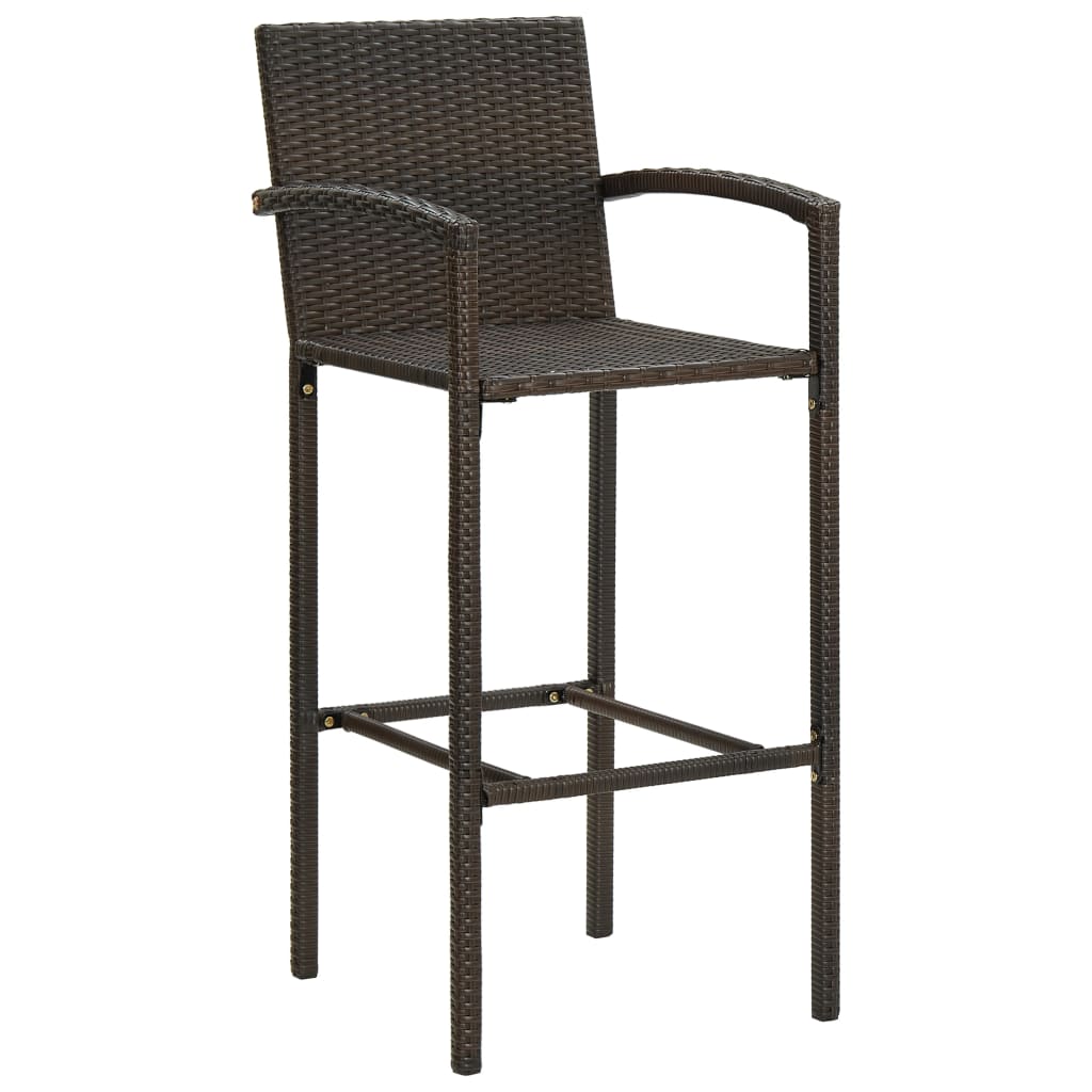 Garden Bar Set | Brown | Solid acacia wood | Dining | Durable