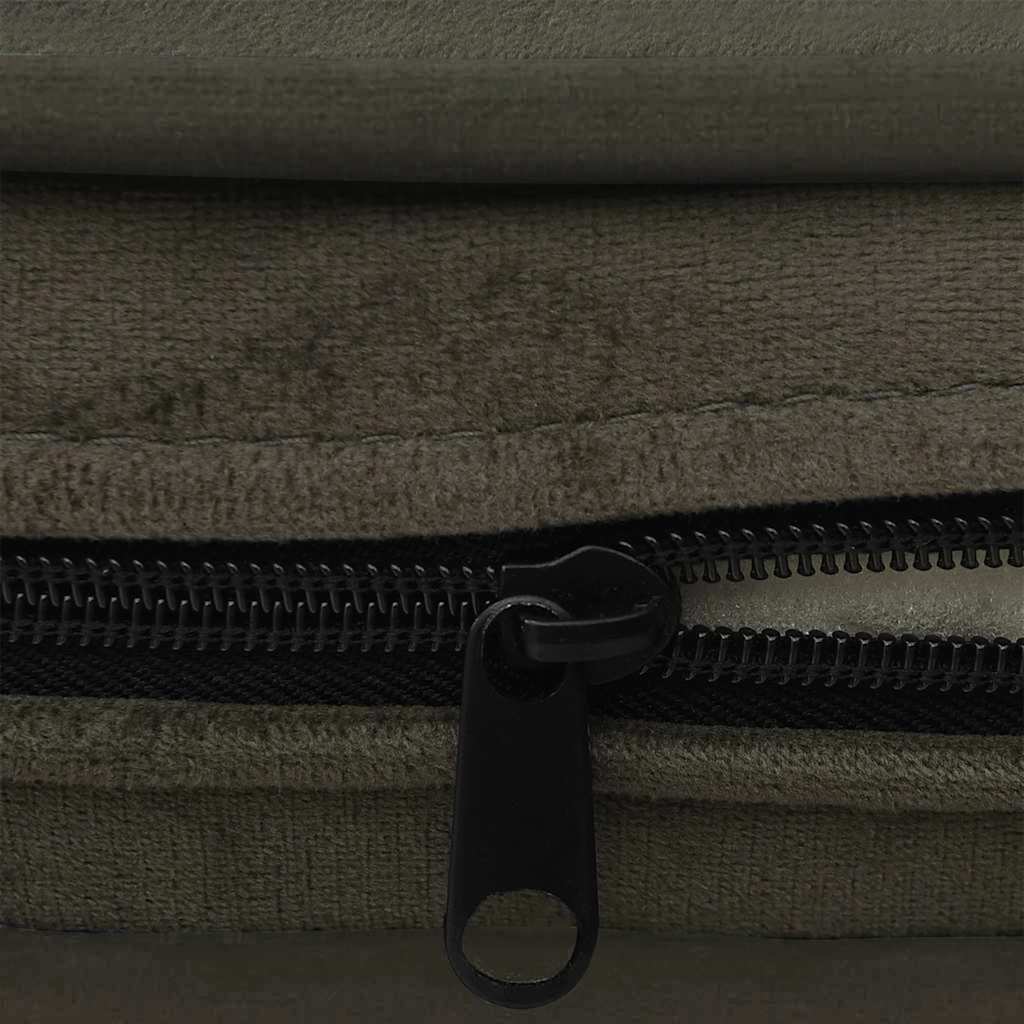 Dog Sofa | Dark Grey | Plush, Solid Pinewood, Foam | Small | Dog Sofa