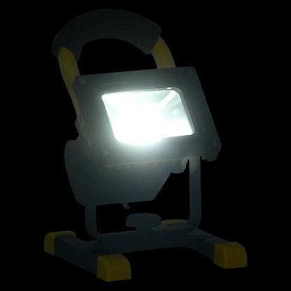 Rechargeable LED Spotlight with Handle 30 W Cold White
