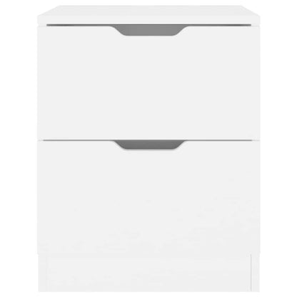326724 vidaXL Bedside Cabinets 2 pcs White 40x40x50 cm Engineered Wood