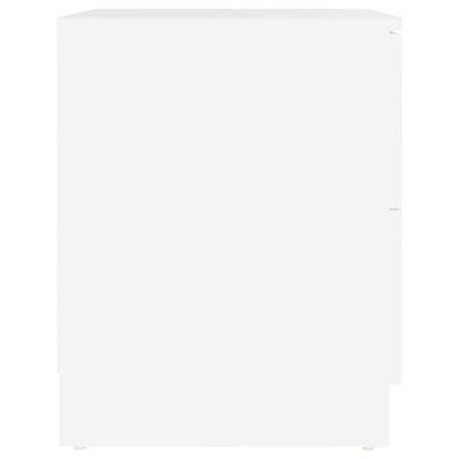326724 vidaXL Bedside Cabinets 2 pcs White 40x40x50 cm Engineered Wood