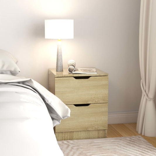 Bedside Cabinet | Sonoma Oak | Engineered Wood | Standard