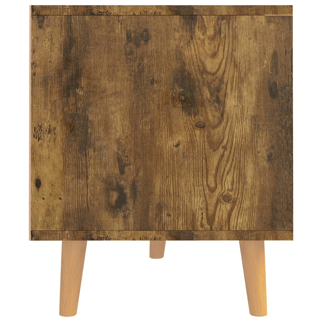 TV Cabinet Smoked Oak Engineered Wood 35.4 x 15.7 x 19.1 in