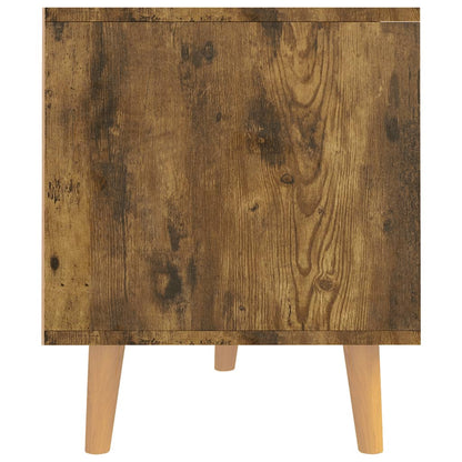 TV Cabinet Smoked Oak Engineered Wood 35.4 x 15.7 x 19.1 in