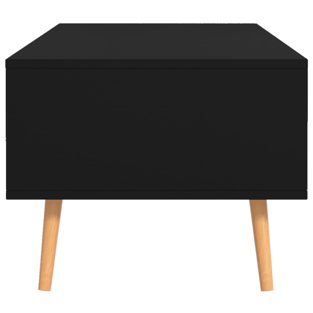 Coffee Table Black Engineered wood, MDF 39.4 x 19.5 x 16.9 in