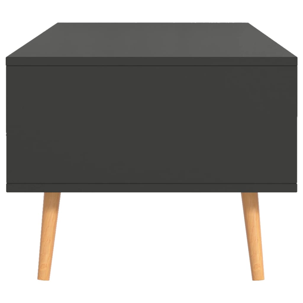 Coffee Table Grey Engineered wood, MDF 39.4 x 19.5 x 16.9 in