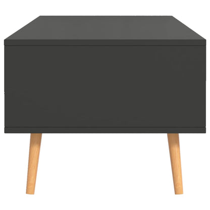 Coffee Table Grey Engineered wood, MDF 39.4 x 19.5 x 16.9 in