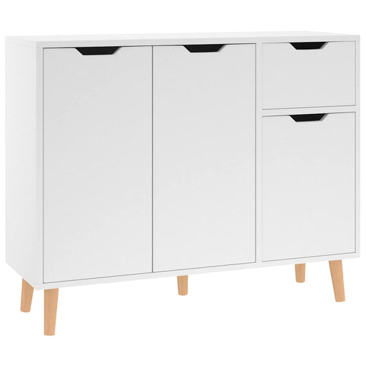 Sideboard | White | Engineered Wood | 90x30x72 cm | Sideboard