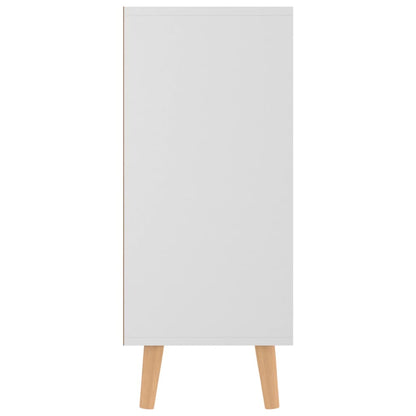 Sideboard White 90x30x72 cm Engineered Wood