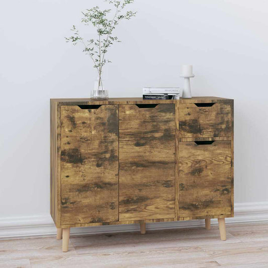 Sideboard | Smoked oak | Engineered wood | Medium | Sideboard