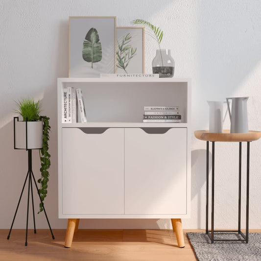Sideboard | High gloss white | Engineered wood | Medium | Sideboard