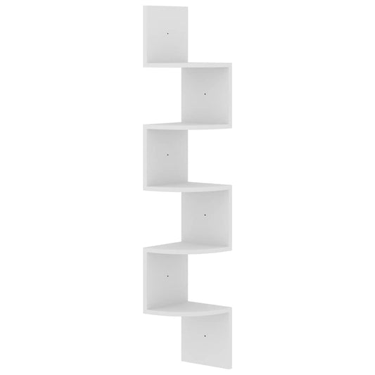 Wall Corner Shelf | White | Engineered wood | Medium | Wall Corner Shelf