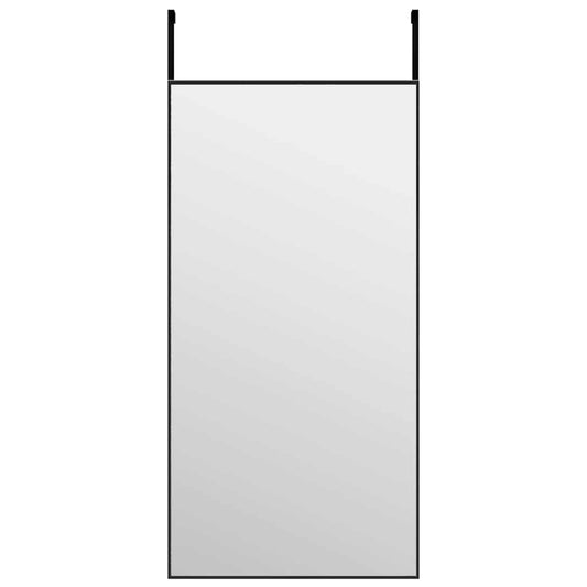 Door Mirror | Black | Aluminium | Medium | Door Mirror | Rectangular