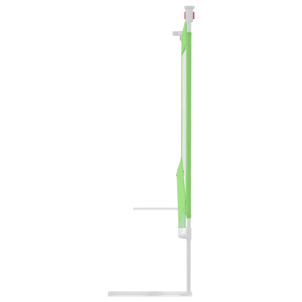 Toddler Safety Bed Rail Green 160x25 cm Fabric