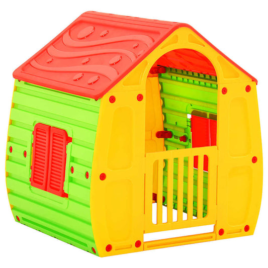 Playhouse | Red, Green, Yellow | 100% PP (polypropylene) | UV-resistant